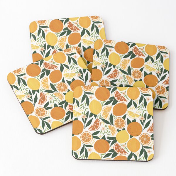 Item preview, Fresh Citrus Fruit Pattern designed and sold by Avenie.