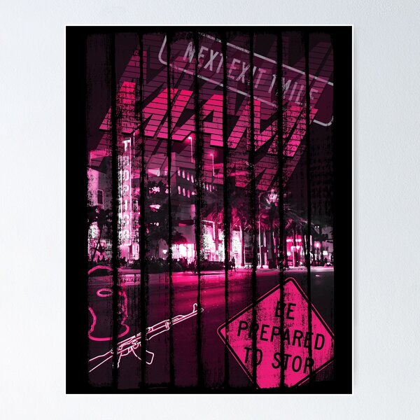 Item preview, Miami Purple Design // Street designed and sold by PGPshop.