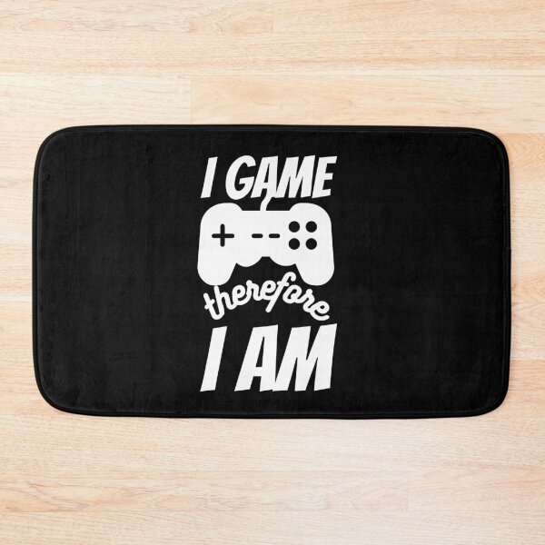 Item preview, I Game Therefore I Am White Console Design designed and sold by SweetAndSpice.