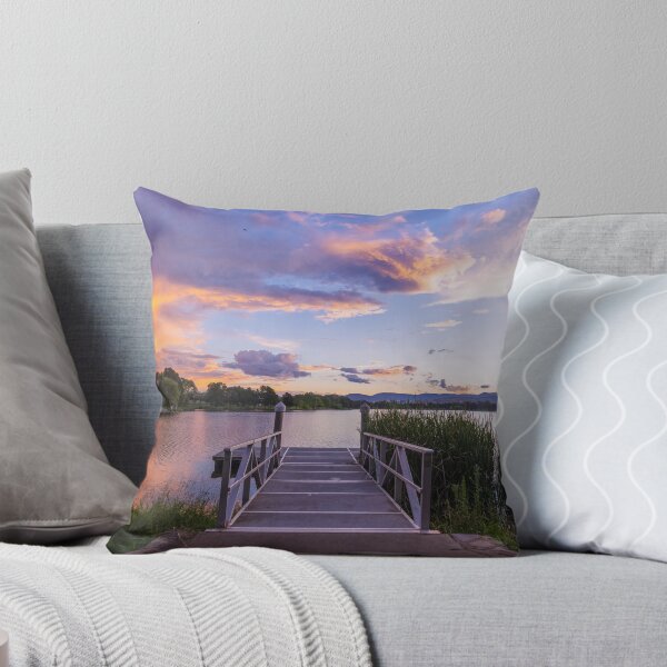 Item preview, Lake Tuggeranong at sunset designed and sold by Cornishinoz.