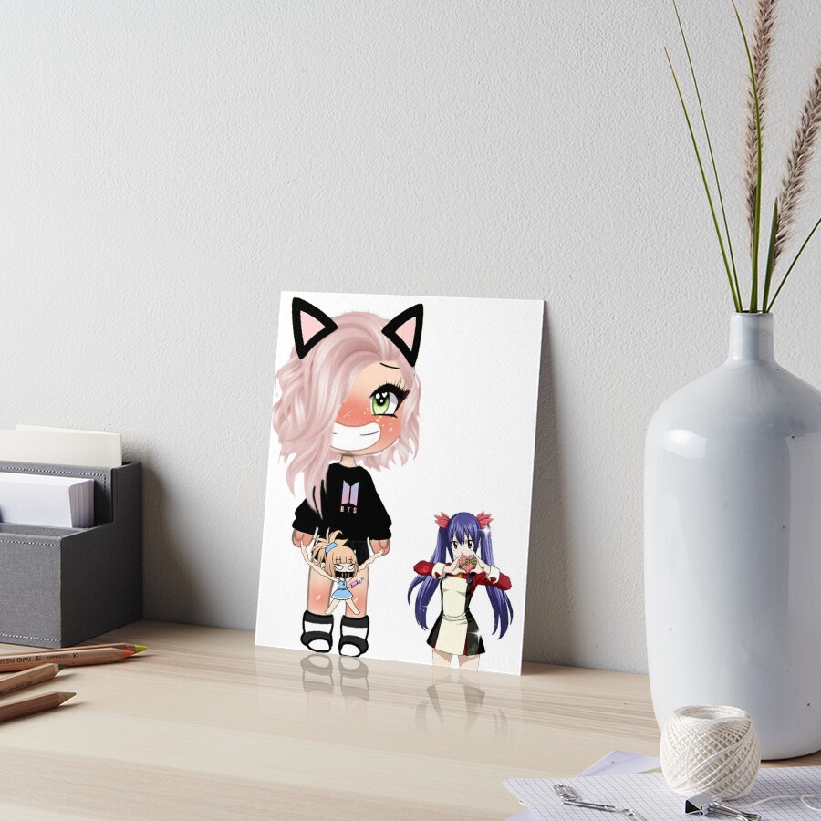 Gacha Life Girl With Cute Glmm Gacha Life Series Art Board Print For Sale By Taloos Redbubble 7346