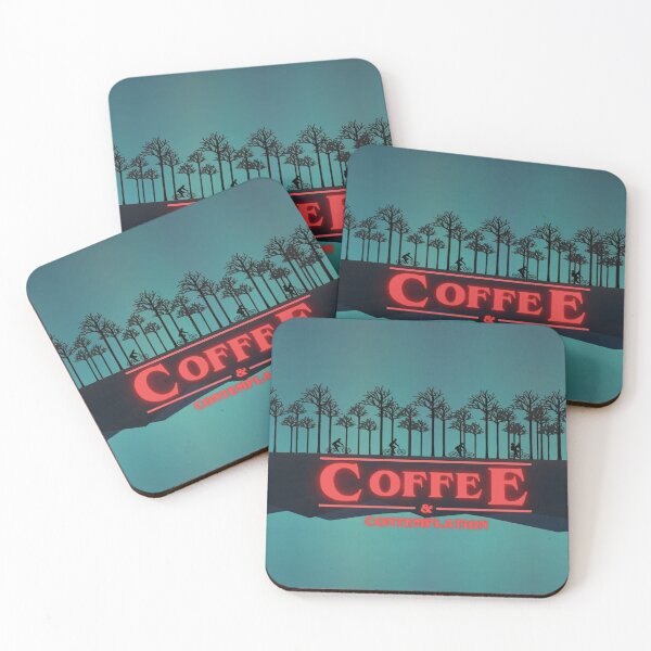Item preview, Coffee & Contemplation Sci-Fi Print designed and sold by SouthbankPrints.