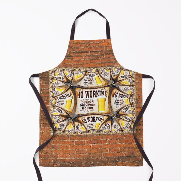 Item preview, No Working During Drinking Hours designed and sold by Focal-Art.