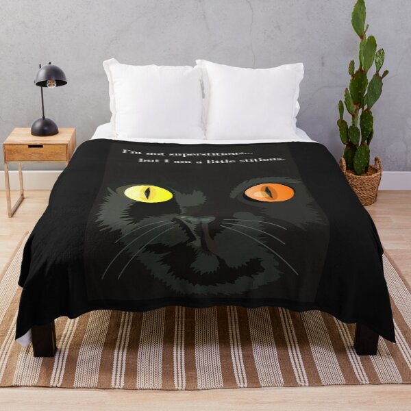 Item preview, I'm Not Superstitious... but I am a little stitious designed and sold by DansDankDesigns.