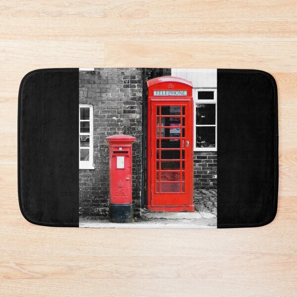 Item preview, British Red Phonebox and Red Postbox in Avebury Village Wiltshire designed and sold by KALEIDOSCOPE UK.