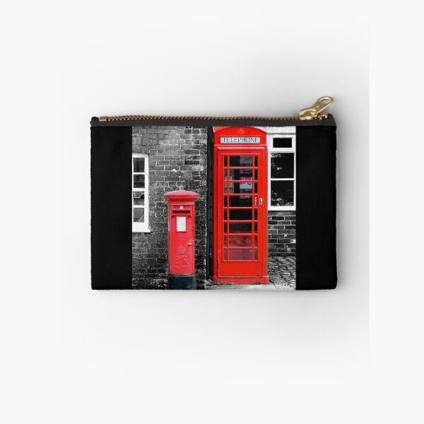 Item preview, British Red Phonebox and Red Postbox in Avebury Village Wiltshire designed and sold by KALEIDOSCOPE UK.