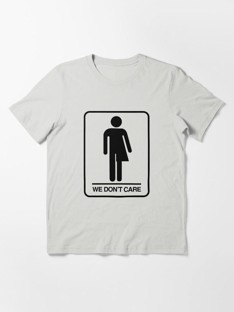 Vista alternativa de Camiseta esencial Símbolo del baño trans