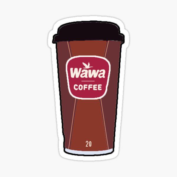Wawa Coffee Sticker
