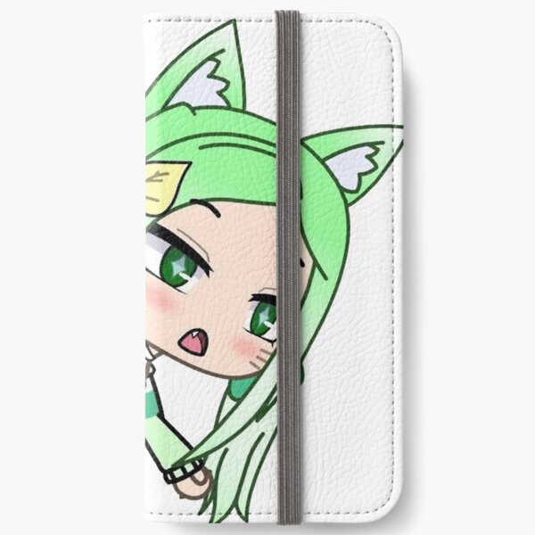 Cute Anime Girl - Gacha Edit | iPhone Wallet