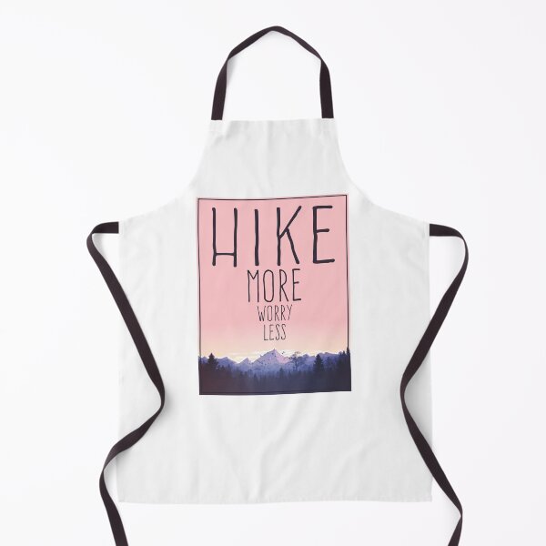Item preview, Hike More Worry Less Hiking Quote Nature Outdoors Trail Quote designed and sold by sillyquestions.