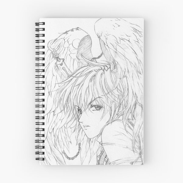 Item preview, Chained Angel sketch designed and sold by PhotoCDesign.