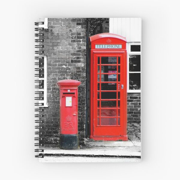 Item preview, British Red Phonebox and Red Postbox in Avebury Village Wiltshire designed and sold by KALEIDOSCOPE UK.
