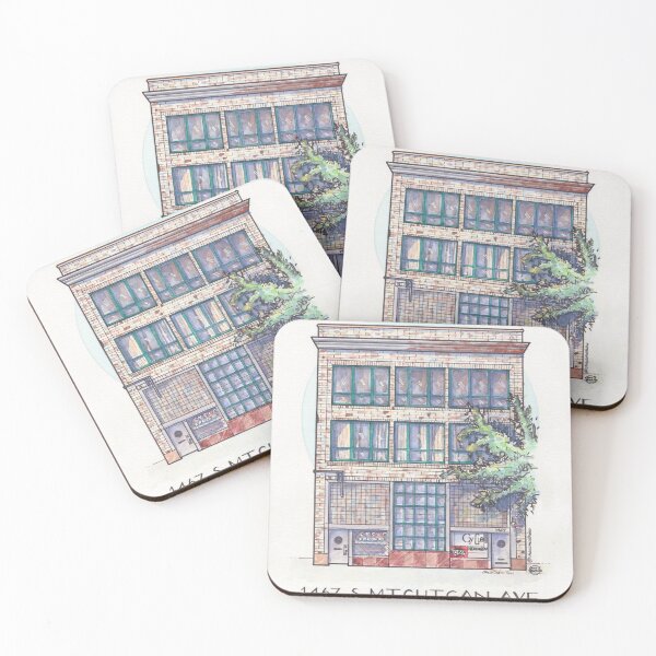 Item preview, Chicago Small Building #14 - South Loop (Color) designed and sold by chaszmathieu.