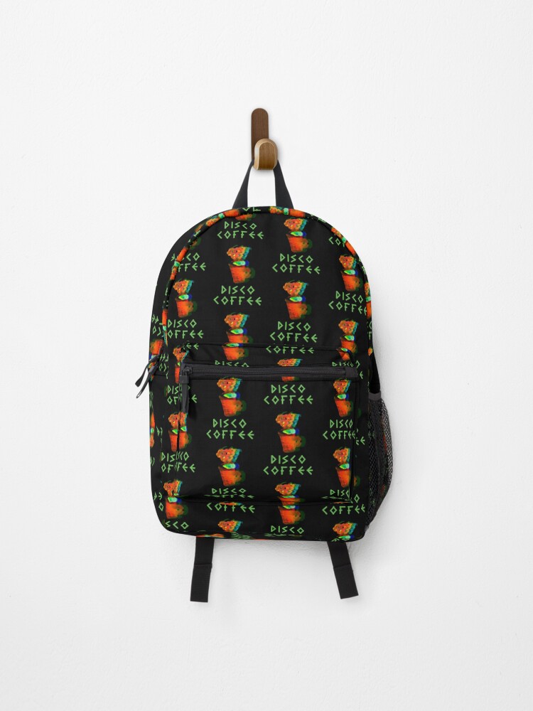 Thumbnail 1 of 3, Backpack, Disco Coffee designed and sold by DesignsofNote.
