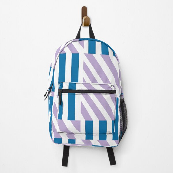 Item preview, Purple Stripe Cube Pattern designed and sold by NoelNimmad.