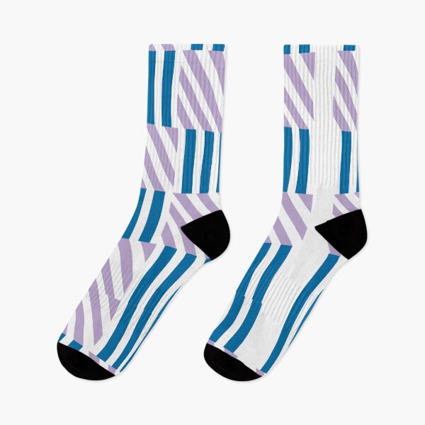 Item preview, Purple Stripe Cube Pattern designed and sold by NoelNimmad.
