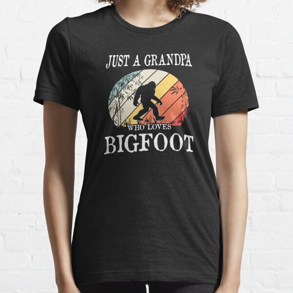 Bigfoot Grandpa T-Shirt Sasquatch Yeti Camping Gift Shirt Ceramic