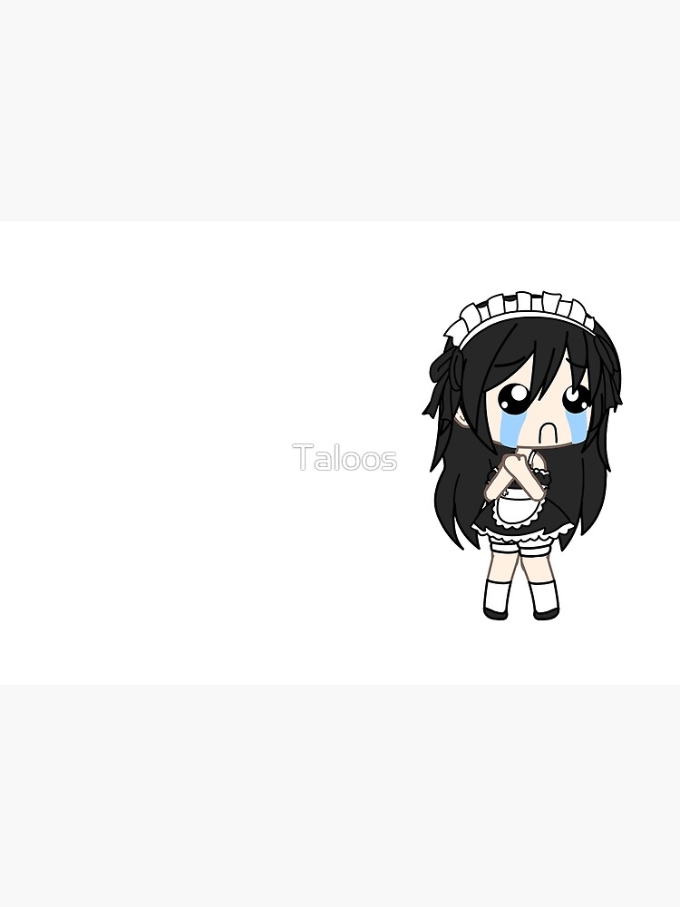 Gacha Life Girl with Cute GLMM Gacha life, Gacha Club, Gacha series Metal  Print for Sale by Taloos