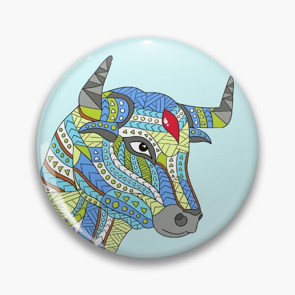 Item preview, Taurus Ethnic Style designed and sold by ethnicdrawing.
