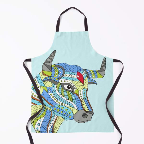 Item preview, Taurus Ethnic Style designed and sold by ethnicdrawing.