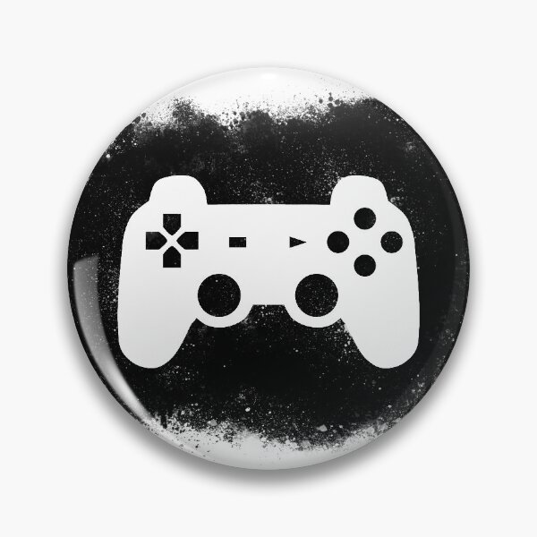 Item preview, Gaming controller grunge paint splatter designed and sold by Anteia.