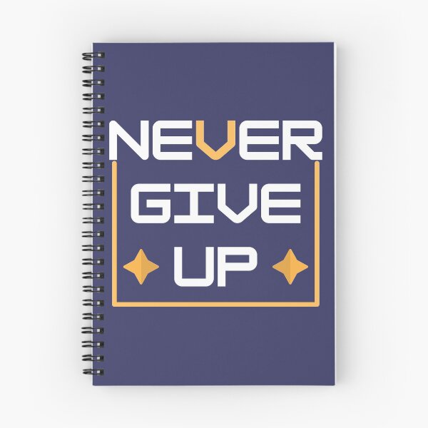 Item preview, Never give up designed and sold by LibicoStore.