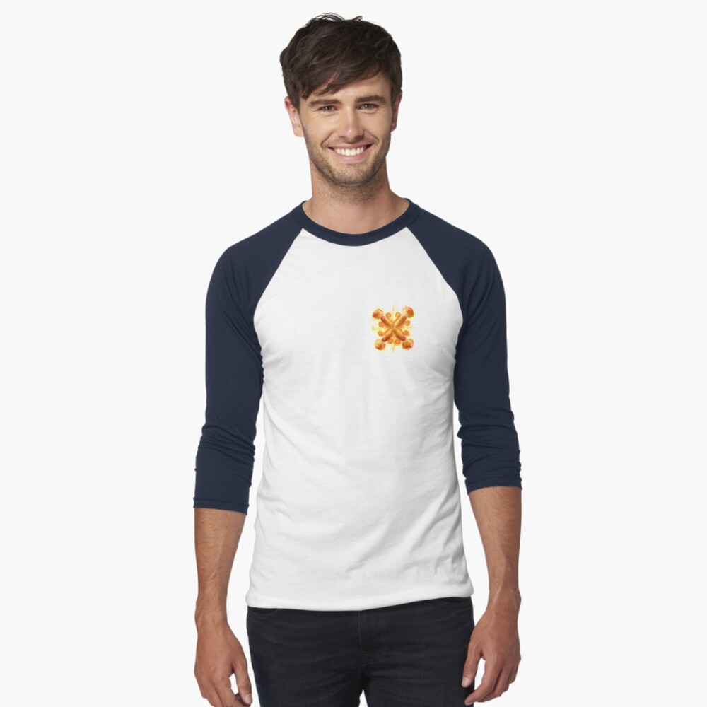 Item preview, Baseball ¾ Sleeve T-Shirt designed and sold by AheraRoses.
