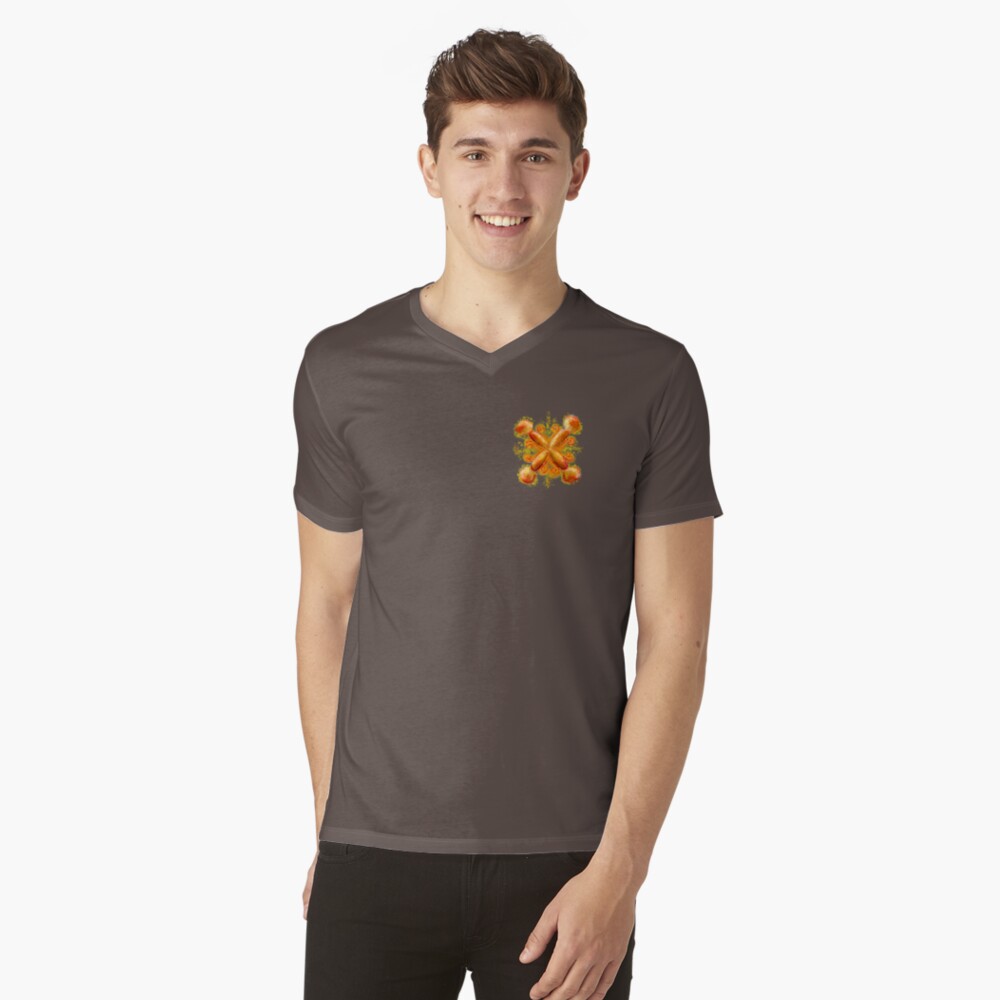 Item preview, V-Neck T-Shirt designed and sold by AheraRoses.