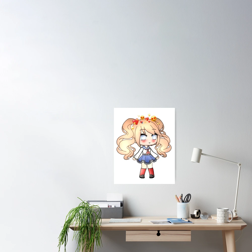 Gacha Life Girl with Cute GLMM Gacha life, Gacha Club, Gacha series  Canvas Print for Sale by Taloos