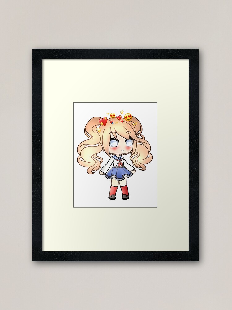 Gacha Life Girl with Cute GLMM Gacha life, Gacha Club, Gacha series Metal  Print for Sale by Taloos