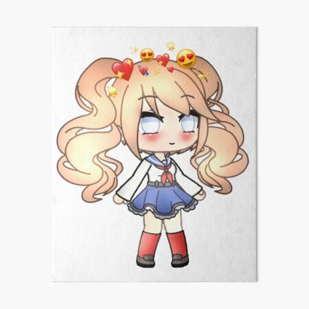 Gacha Life Girl With Cute Glmm Gacha Life Gacha Club Gacha Series Art Board Print For Sale By Taloos Redbubble