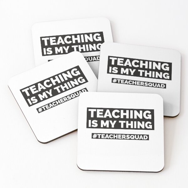 Item preview, Teaching is my thing- Teacher squad duty designed and sold by MNSDesignHub.