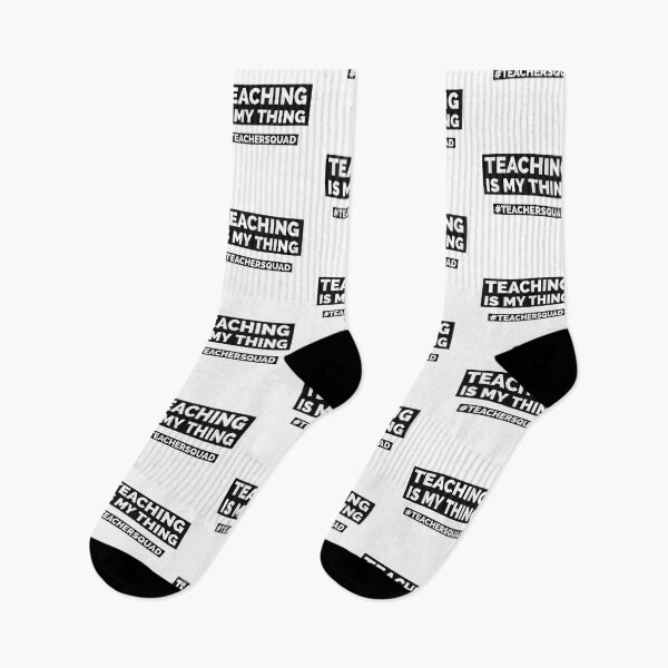 Item preview, Teaching is my thing- Teacher squad duty designed and sold by MNSDesignHub.
