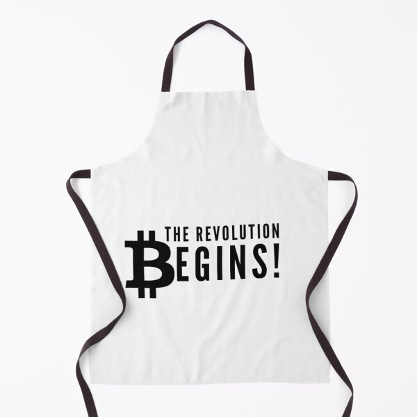 Item preview, The revolution Begins! (Bitcoin) designed and sold by Bouzdesigns.