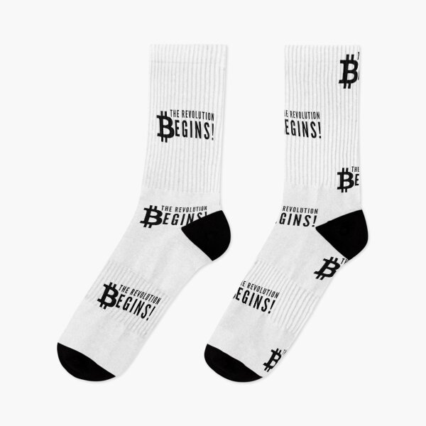 Item preview, The revolution Begins! (Bitcoin) designed and sold by Bouzdesigns.