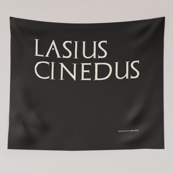 Item preview, Graffiti of Pompeii - LASIUS CINEDUS designed and sold by MetaPhyStore.