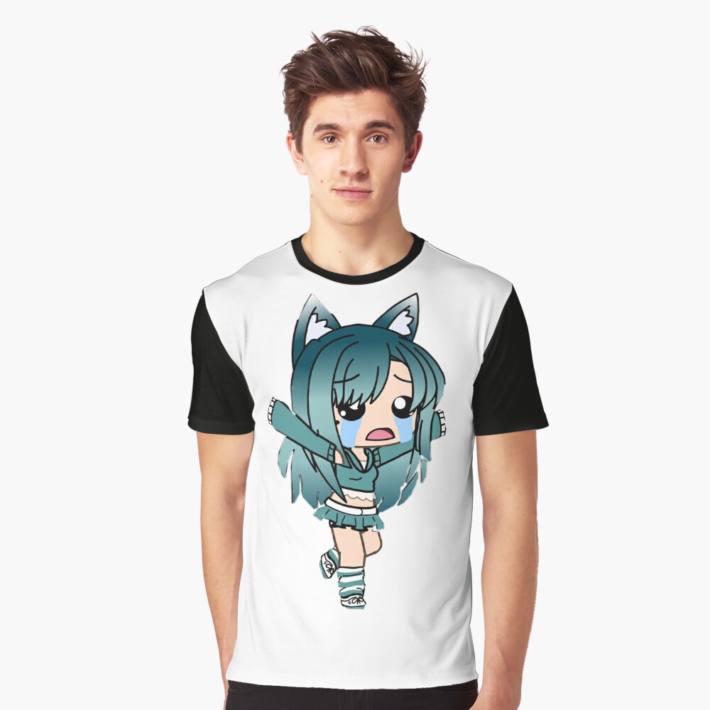 Gacha Life Girl with Cute GLMM Gacha life, Gacha Club, Gacha series T-Shirt  Aesthetic clothing korean fashion t shirt men - AliExpress