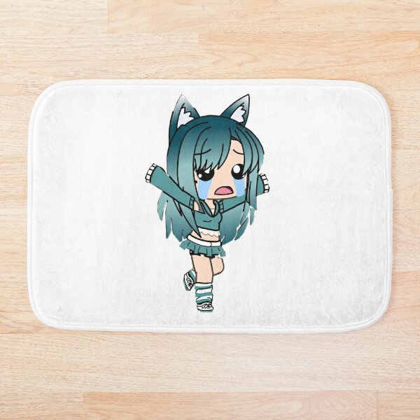 Gacha Life Girl Bath Mats Redbubble