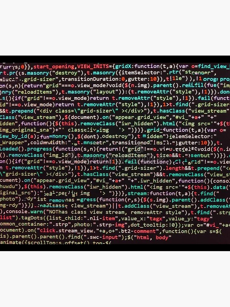 Thumbnail 3 von 3, Wandbehang, Java-Skriptcode designt und verkauft von PrintSol.