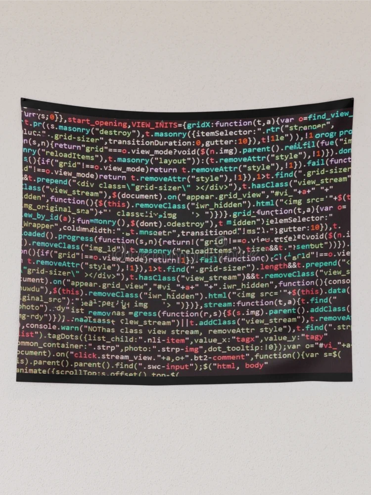 Thumbnail 2 von 3, Wandbehang, Java-Skriptcode designt und verkauft von PrintSol.