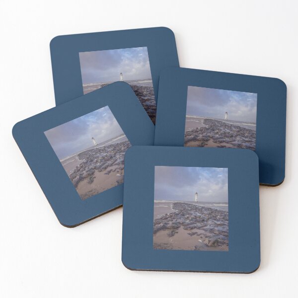 Item preview, New Brighton Lighthouse after the storm weather. designed and sold by Kipcio.