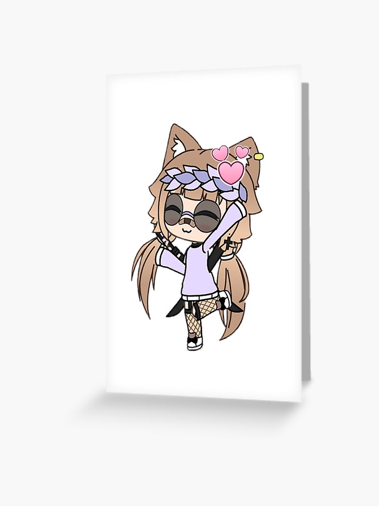 Gacha Life Girl with Cute GLMM Gacha life, Gacha Club, Gacha series  Canvas Print for Sale by Taloos