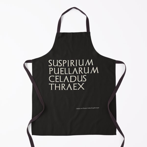 Item preview, Graffiti of Pompeii - SUSPIRIUM PUELLARUM CELADUS THRAEX designed and sold by MetaPhyStore.