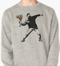 Banksy - Rage, Flower Thrower Pullover