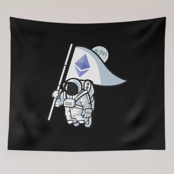 Item preview, Ethereum to the Moon - Ether - Crypto designed and sold by Jamiecsmith1986.