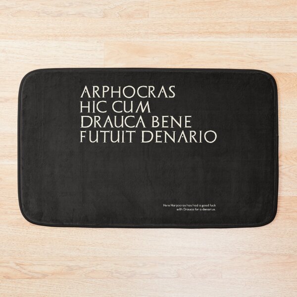 Item preview, Graffiti of Pompeii - ARPHOCRAS HIC... designed and sold by MetaPhyStore.