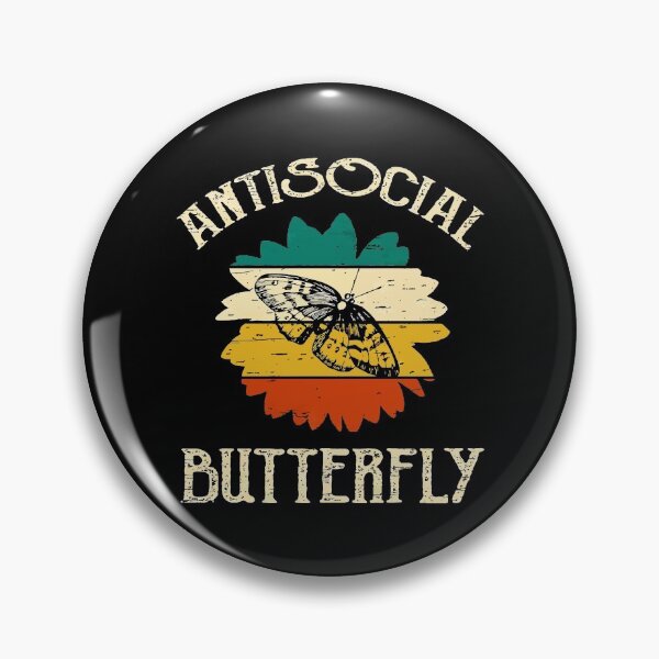 Aperçu de l'œuvre antisocial butterfly art créée et vendue par aylinlakin.