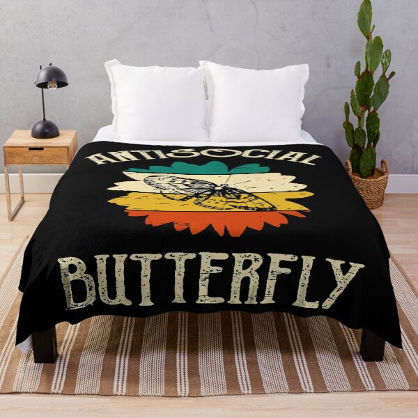 Item preview, antisocial butterfly art designed and sold by aylinlakin.
