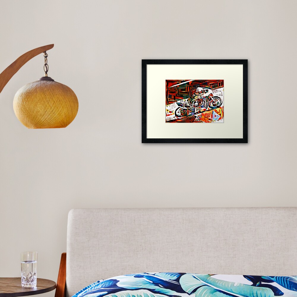 Item preview, Framed Art Print designed and sold by Otto8nero2021.