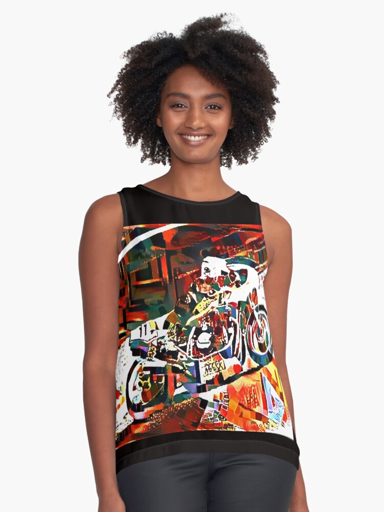 Item preview, Sleeveless Top designed and sold by Otto8nero2021.